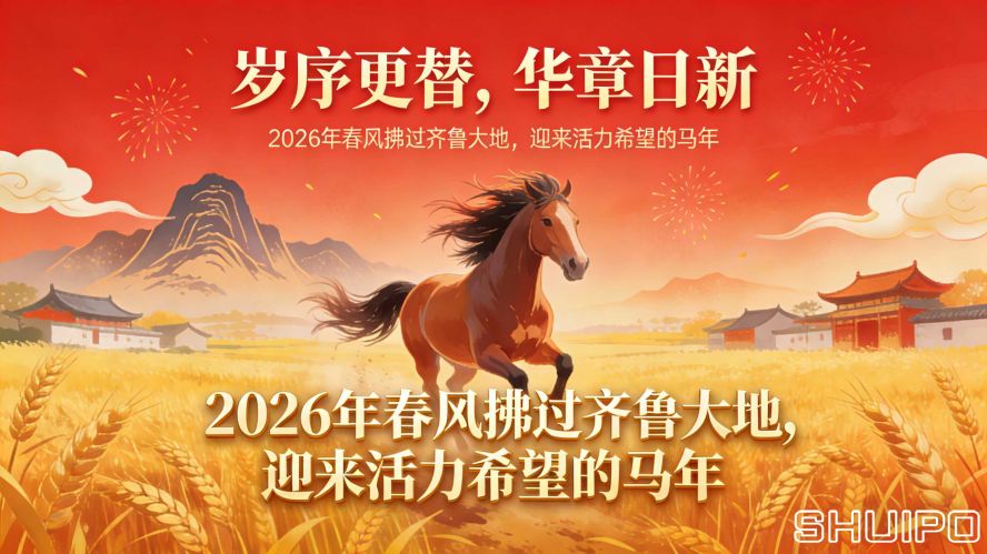 山東水泊智能裝備股份有限公司馬年春節官網文案 (3) 山東水泊智能裝備股份有限公司馬年春節官網文案 (3)